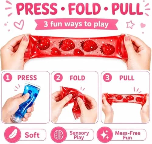 Momorapho Toothpaste Squishy Toy 2 Pack | Slow Rising Squeeze Fidget Toys for Adults Anxiety Stress Relief thumbnail 5