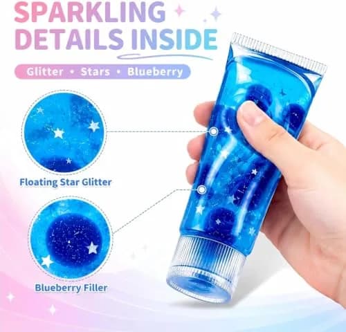 Momorapho Toothpaste Squishy Toy 2 Pack | Slow Rising Squeeze Fidget Toys for Adults Anxiety Stress Relief thumbnail 7