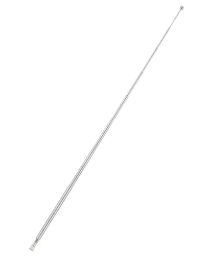 POBADY 8-Section Telescopic Antenna 73.03cm (28.75in) | SMA Male Connector for AM/FM Radio Receivers thumbnail 2