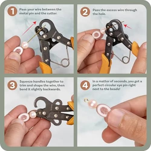 The Beadsmith Original One Step Looper Pliers 2.25 mm (Pack of 2) | Patented Tool for Precise Jewelry Loops thumbnail 4