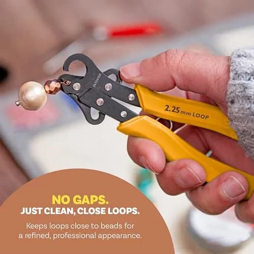 The Beadsmith Original One Step Looper Pliers 2.25 mm (Pack of 2) | Patented Tool for Precise Jewelry Loops thumbnail 2