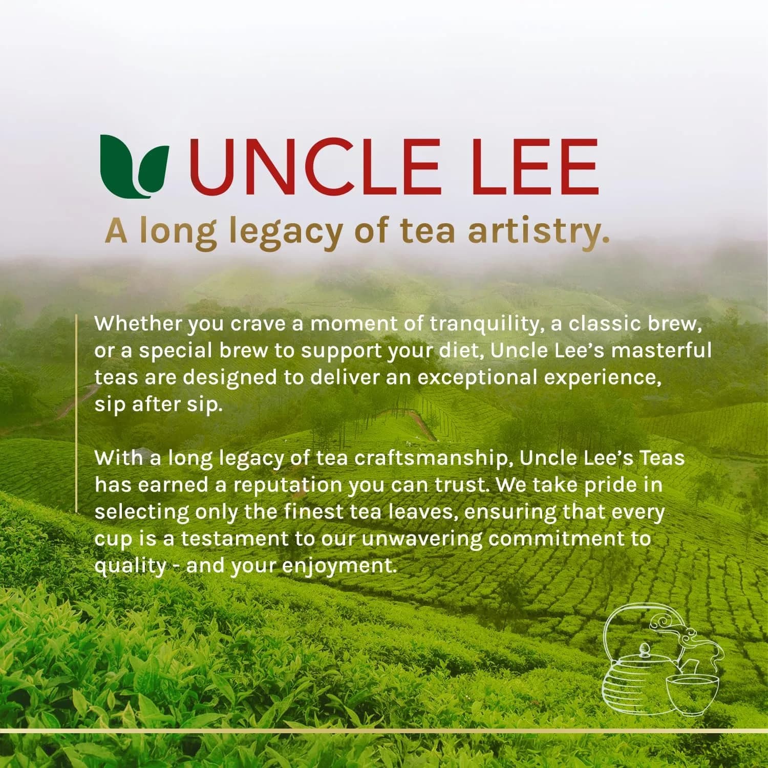 Uncle Lee's Tea China Green Dieters Tea 60 Bags (Pack of 2) | Caffeine Free Herbal Supplement - view 7