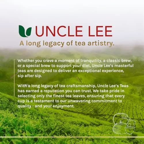 Uncle Lee's Tea China Green Dieters Tea 60 Bags (Pack of 2) | Caffeine Free Herbal Supplement thumbnail 7