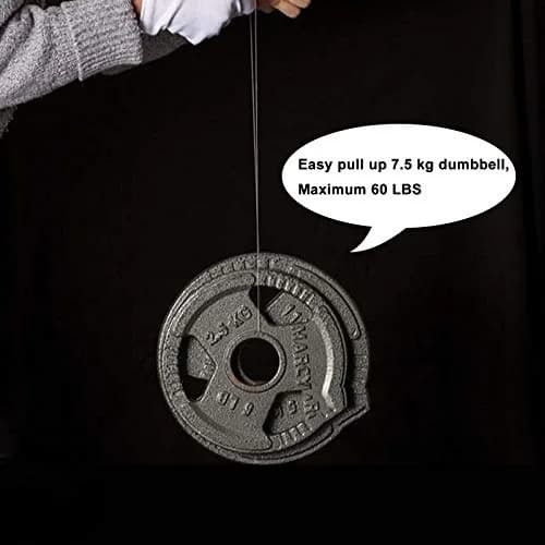 Cerpourt Clear Invisible Hanging Wire 0.9mm Diameter, 196 Feet Total (Pack of 2) | Supports Up to 60lbs thumbnail 3