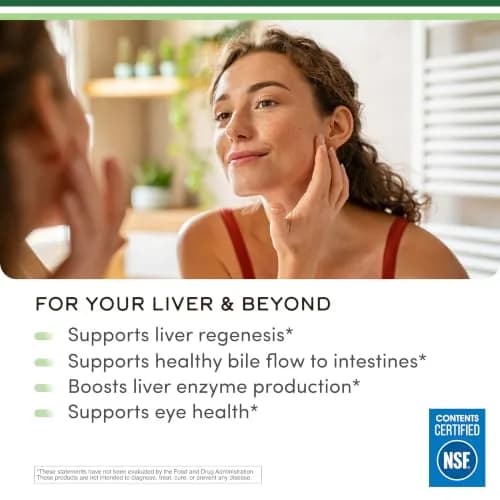 Double Wood Supplements TUDCA Tauroursodeoxycholic Acid 500mg Capsules | Liver Health Support (30 Count) thumbnail 3