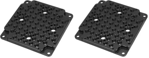 CAMVATE Cheese Mounting Plate Compatible with Standard 75mm VESA Mount (Pack of 2) | Aluminum Support for Camera & Monitor thumbnail 1
