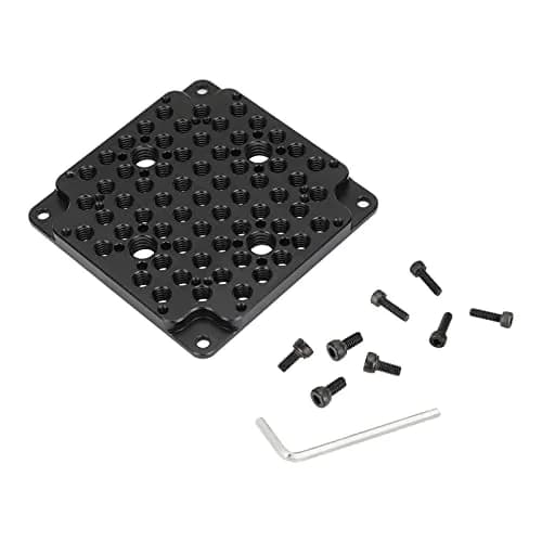 CAMVATE Cheese Mounting Plate Compatible with Standard 75mm VESA Mount (Pack of 2) | Aluminum Support for Camera & Monitor thumbnail 5