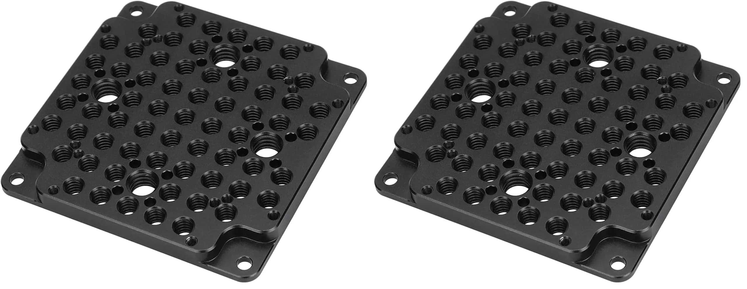CAMVATE Cheese Mounting Plate Compatible with Standard 75mm VESA Mount | Aluminum, Multipurpose, 85mm x 85mm — Black