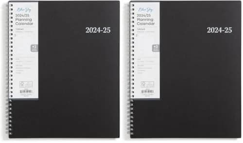 Blue Sky Academic Year Weekly and Monthly Planner 2024-2025, 203.2mm x 279.4mm (8.5" x 11") | Academic Term Planner thumbnail 1