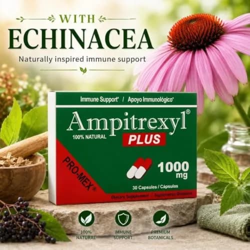 Ampitrexyl Plus Antioxidant Capsules 1000 mg | Immune Support & Wellness (70-120 chars) thumbnail 2