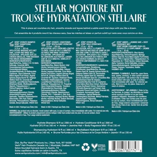 VERB Hydrate Stellar Moisture Kit, 4-Piece Set - Deep Hydration & Frizz Control for All Hair Types thumbnail 8