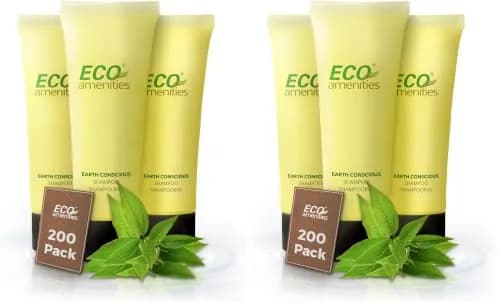 ECO amenities Travel Shampoo Tubes - 1 fl oz | TSA-Approved, Natural, Eco-Friendly thumbnail 1
