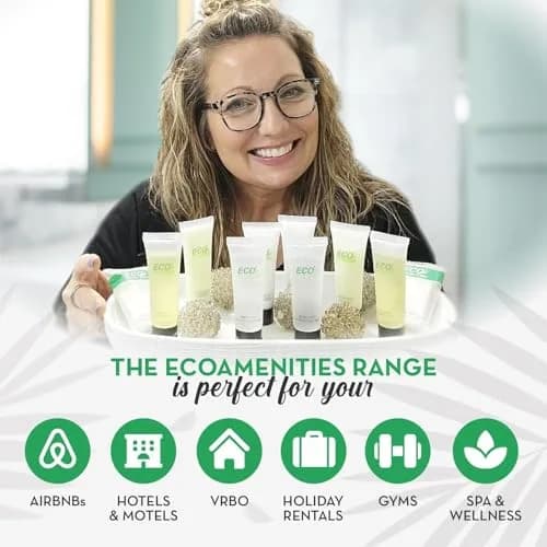ECO amenities Travel Shampoo Tubes - 1 fl oz | TSA-Approved, Natural, Eco-Friendly thumbnail 4