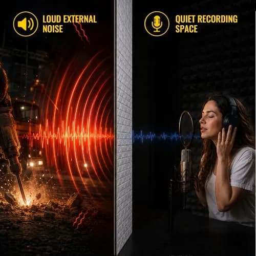 uxcell Sound Deadening Insulation Mat 10mm 6.5sqft (Pack of 2) | Reduces Car Noise & Heat thumbnail 6