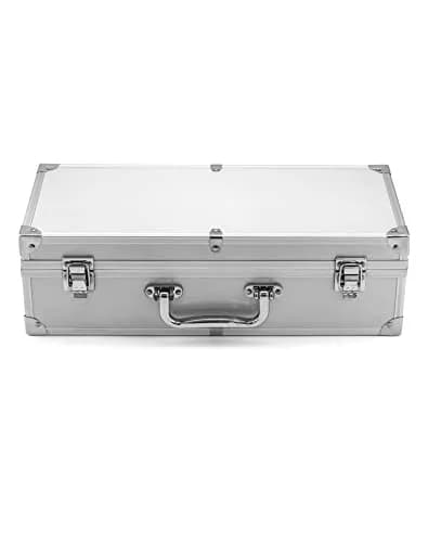 QWORK Aluminum Coin Case Holder with 50 Slots for PCGS/NGC Slabs, 3 Pack | Modern Style thumbnail 7