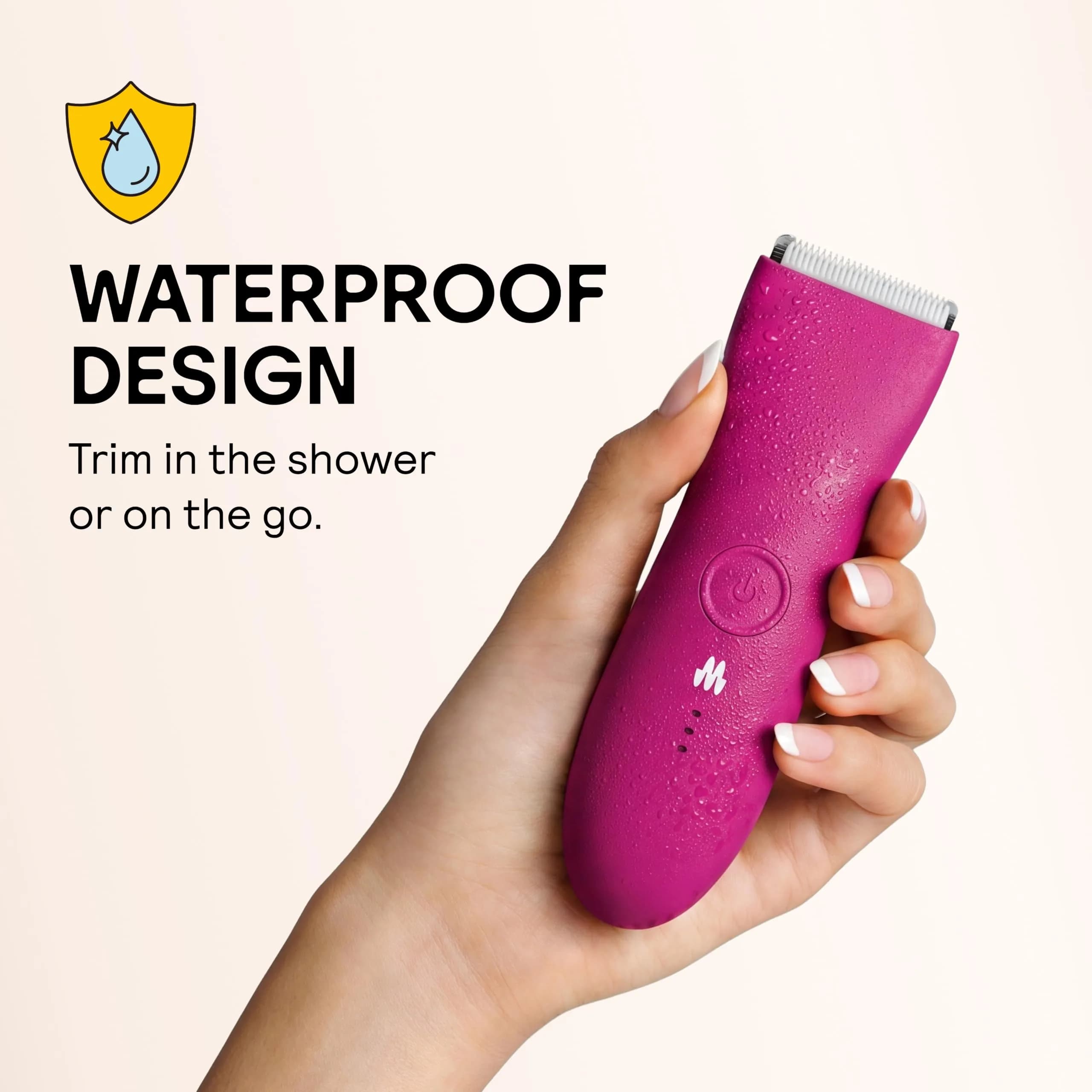 MERIDIAN The Trimmer Original Body Hair Trimmer for Men & Women Cosmos | Waterproof Rechargeable Groomer - view 4
