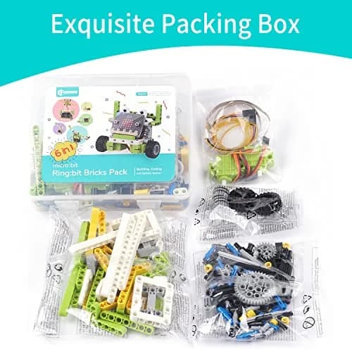 EF ELECFREAKS microbit Ring:bit 6-in-1 Starter Kit | Programmable Coding Kit with 200+ Blocks thumbnail 6