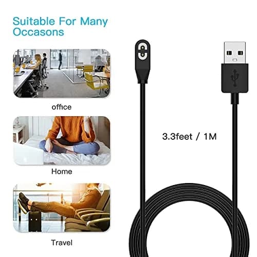 AWINNER Magnetic USB C Charging Cable 1m (3.3ft) for Shokz Headphones | Pack of 4 thumbnail 6