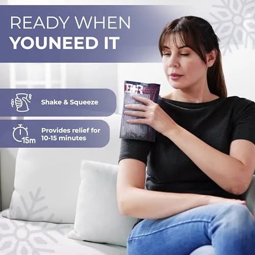 Ever Ready First Aid Disposable Cold Compress Instant Ice Pack 48 Pack | Instant Relief for Injuries, Swelling & Pain thumbnail 4