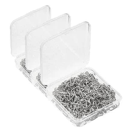 PH PandaHall Jewelry Findings Triangle Jump Rings 11x13mm | Iron, Polished, 400 pcs thumbnail 2