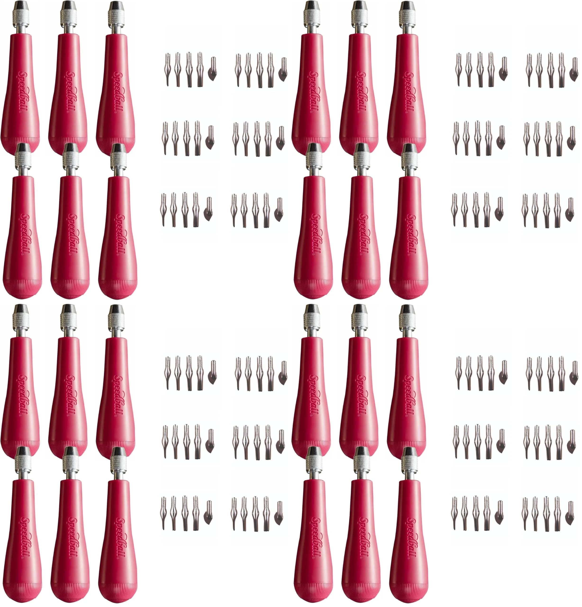 Speedball Linoleum Cutter Kit Assortment #1 (24-Pack) | 2.1 cm (0.875 in) x 8.3 cm (3.25 in) x 12.7 cm (5 in) - main product image