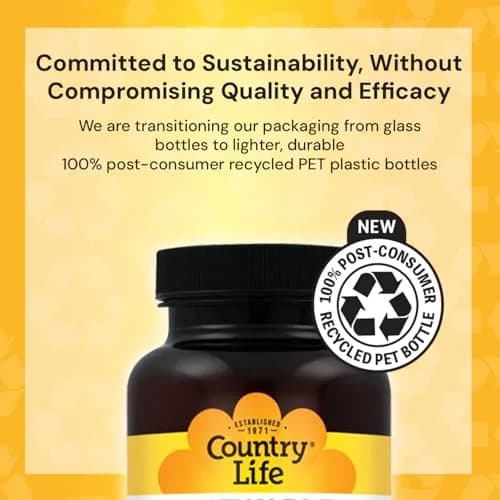 Country Life Chelated Magnesium 250mg 180 Count (Pack of 2) | Supports Heart, Bone & Muscle Health thumbnail 3