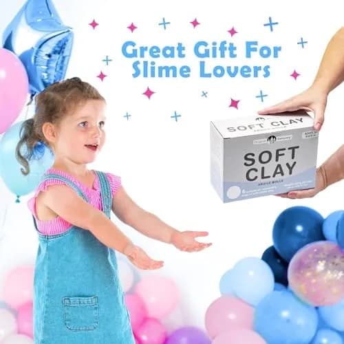 Original Stationery Soft Clay for Slime Making - Moldable Modeling Clay for Kids, 600g | Perfect for Butter & Foam Slime, Creative Gift thumbnail 6