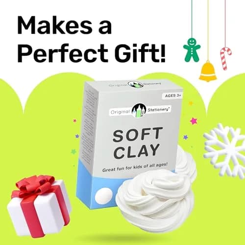 Original Stationery Soft Clay for Slime Making - Moldable Modeling Clay for Kids, 600g | Perfect for Butter & Foam Slime, Creative Gift thumbnail 8