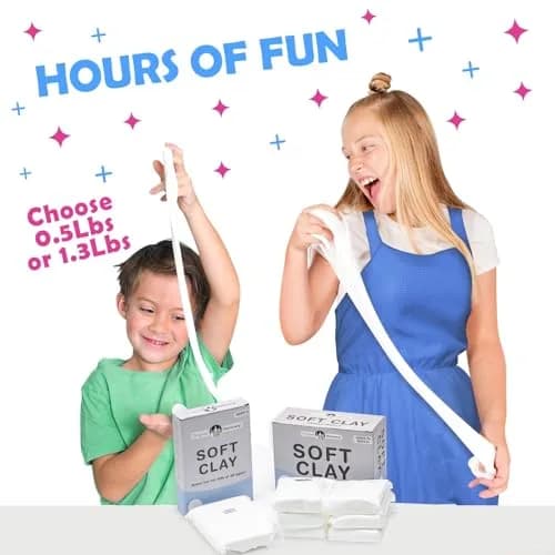 Original Stationery Soft Clay for Slime Making - Moldable Modeling Clay for Kids, 600g | Perfect for Butter & Foam Slime, Creative Gift thumbnail 3