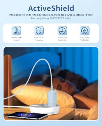 Qntry Type C Charger Fast Charging 25W | 2 Pack, 6FT Cable, Compatible with Samsung, Pixel, iPhone thumbnail 5