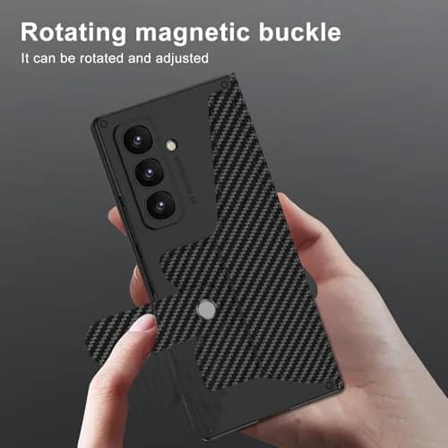 DEMCERT Full Body Armor Case for Samsung Galaxy Z Fold 8 Ultra with Stylus Carbon Fibre | Slim Leather Protection thumbnail 6
