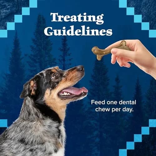 Blue Buffalo Wilderness Small Dog Dental Chews 1.69 Pound | Grain-Free, Fresh Breath, Plaque Control thumbnail 8