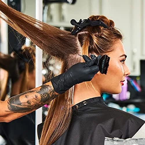 Colortrak Duo Color Brush, Pin Tail | Precise Hair Color Application, Ergonomic Rubber Grip, Pack of 4 thumbnail 3