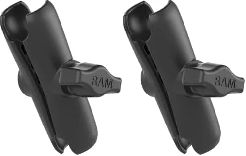 RAM MOUNTS Medium Double Socket Arm for B Size 1″ Ball Mount Components | Marine-Grade Aluminum, 3.73" Length thumbnail 1