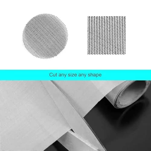 NSKONGDODO 304 Stainless Steel Woven Wire Mesh 42x120cm (1.38x3.94ft) | Industrial Filter Screen for India thumbnail 5