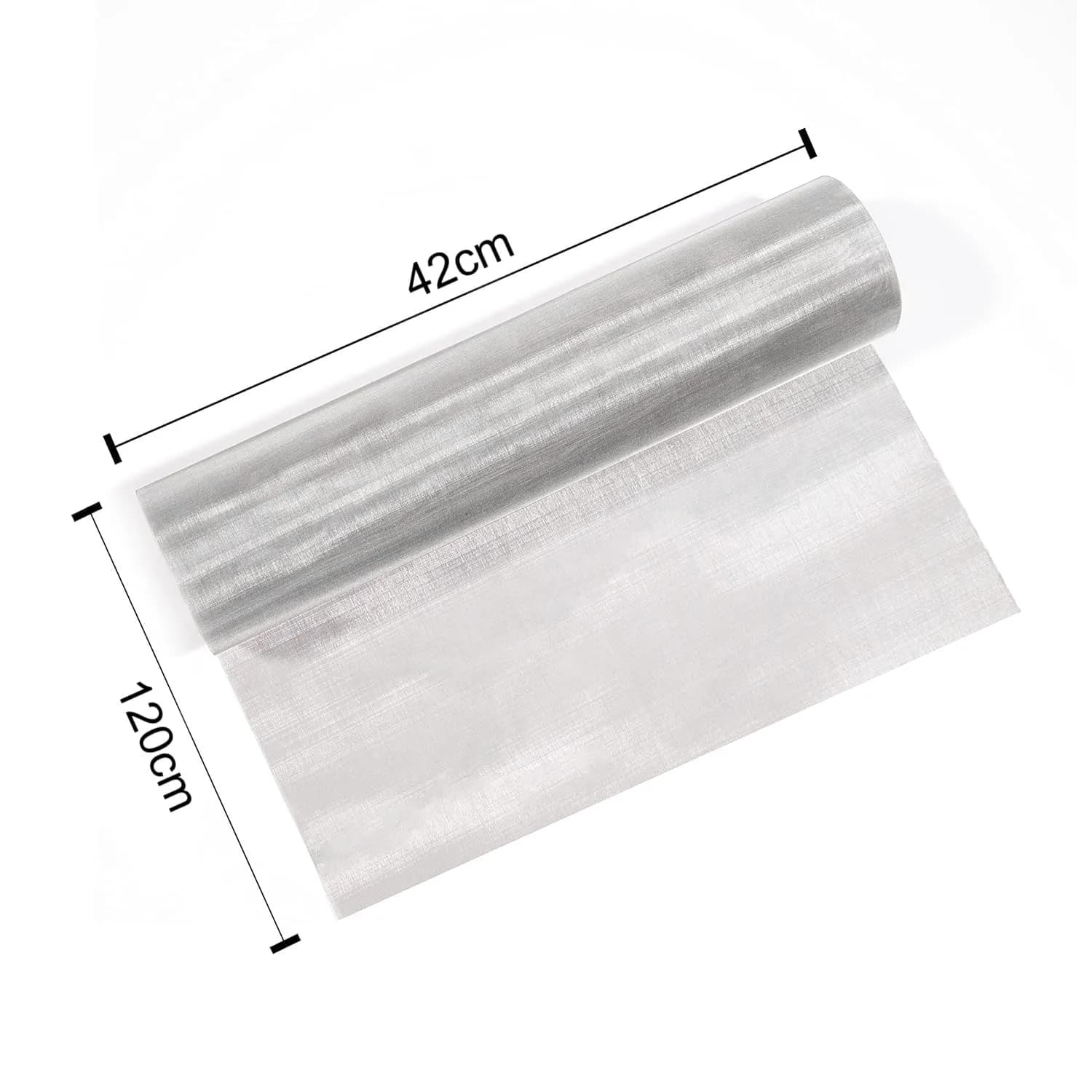 NSKONGDODO 40 Mesh Stainless Steel Woven Wire Mesh - 42x120cm Fine Filter Screen - view 2