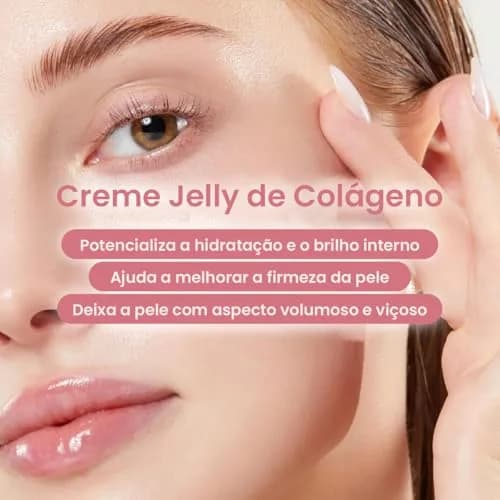 medicube Collagen Jelly Cream 100ml (3.38 Fl Oz) | Niacinamide & Hydrolyzed Collagen for 24h Glow & Lifted Look thumbnail 4
