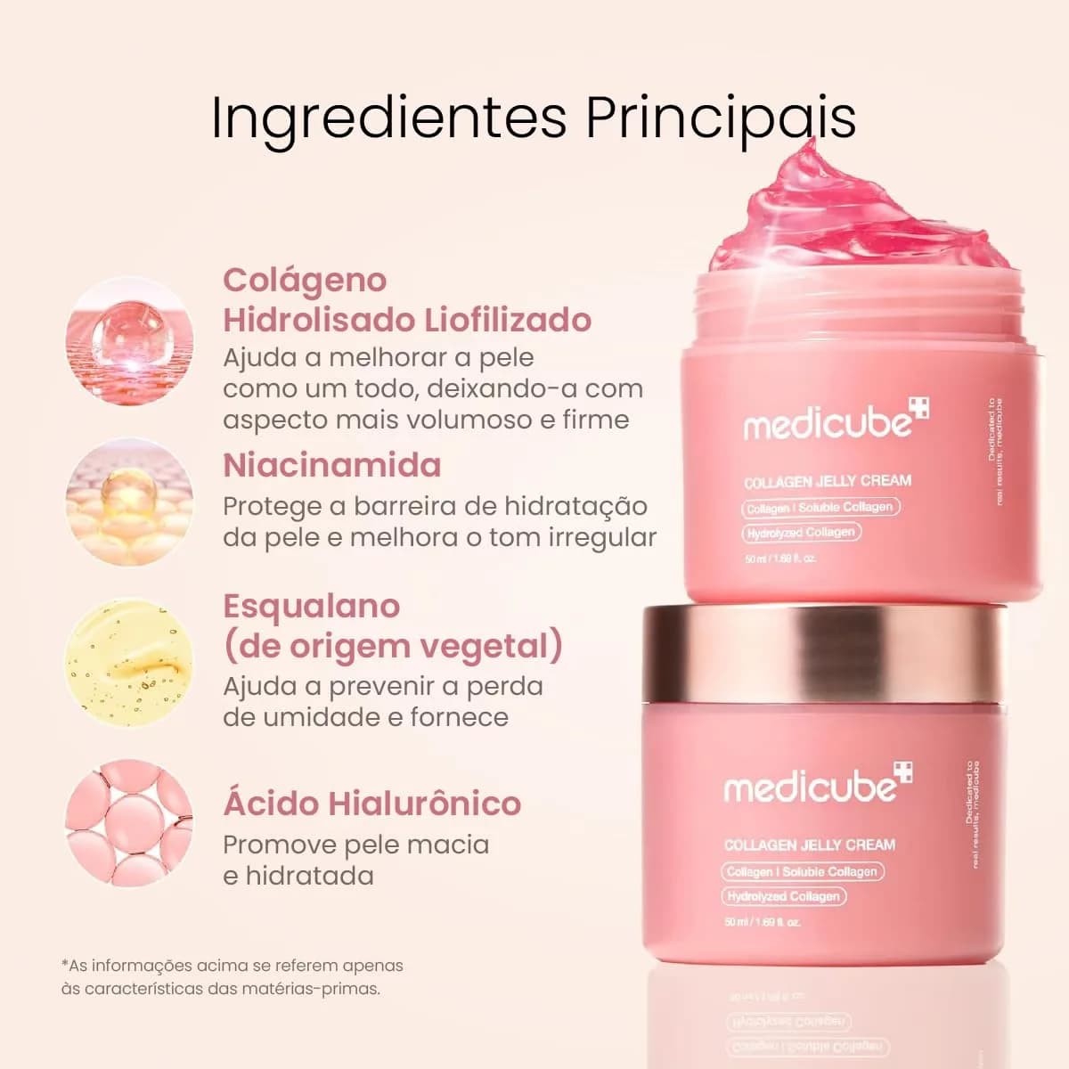 medicube Collagen Jelly Cream 100ml (3.38 Fl Oz) | Niacinamide & Hydrolyzed Collagen for 24h Glow & Lifted Look - view 5