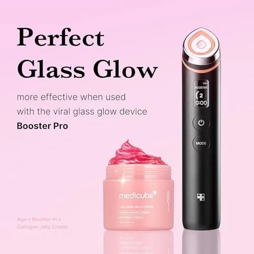 medicube Collagen Jelly Cream 100ml (3.38 Fl Oz) | Niacinamide & Hydrolyzed Collagen for 24h Glow & Lifted Look thumbnail 7