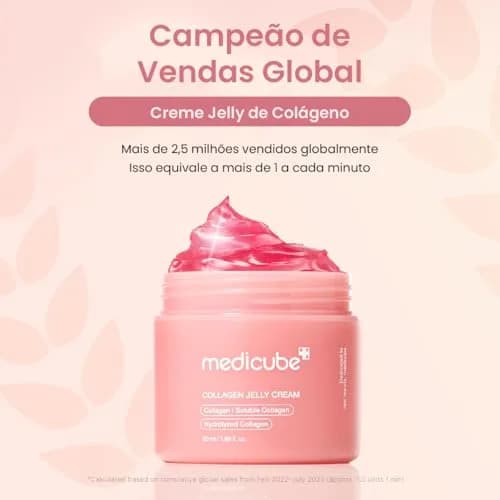 medicube Collagen Jelly Cream 100ml (3.38 Fl Oz) | Niacinamide & Hydrolyzed Collagen for 24h Glow & Lifted Look thumbnail 3
