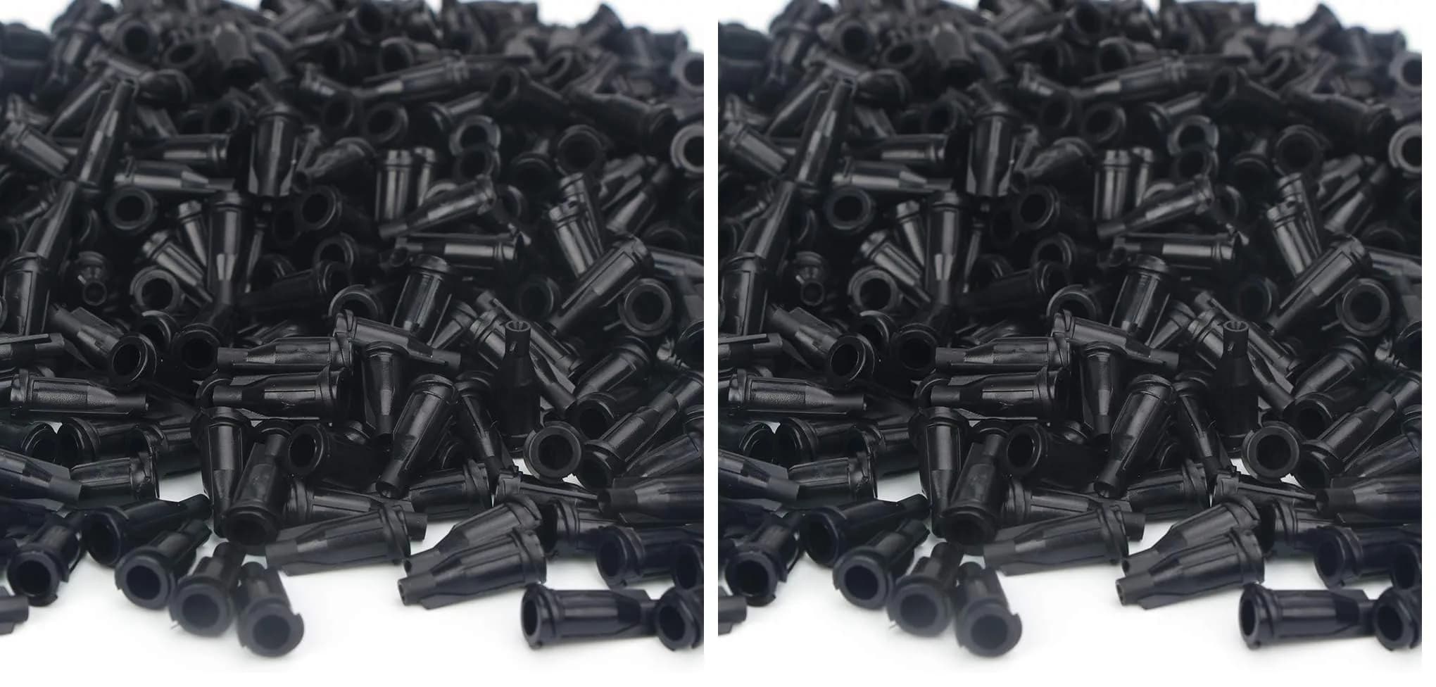 Onwon Syringe Tip Caps 200 Pieces | Locking Luer Lock Screw Type for Industrial & Craft Use — Luer Lock Syringe Screw Type Tip Caps