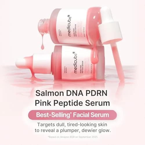 medicube PDRN Pink Peptide Glow Serum 60ml (2.02 Fl Oz) | Salmon DNA & Peptides for Hydration & Firmness thumbnail 2