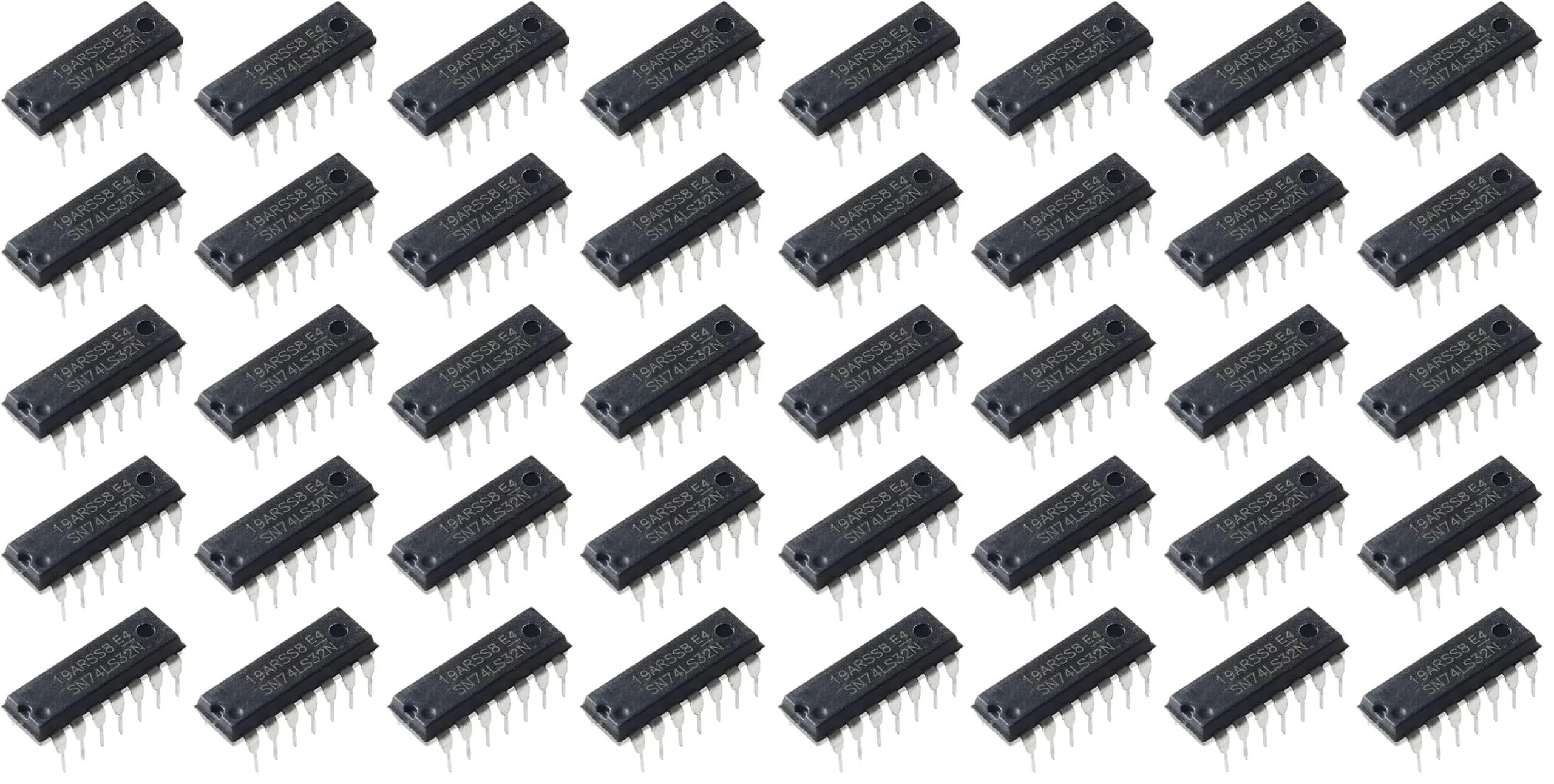 Bridgold 20pcs SN74LS32N 74LS32 74LS32N HD74LS32P DM74LS32N Quadruple 2-Input OR Gates DIP-14