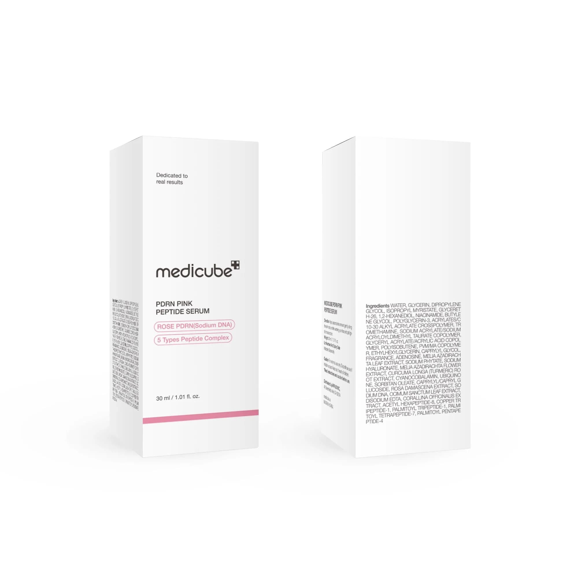 medicube Rose PDRN Pink Peptide Serum with Peptides & Niacinamide 60ml (2.02 Fl Oz) | Vegan Glow Serum for Hydration & Firmness - view 5