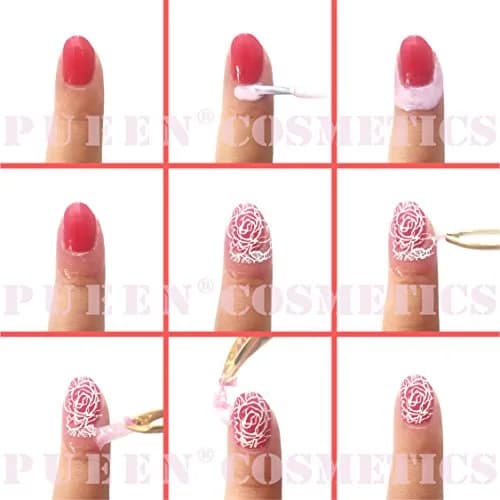 PUEEN Latex Tape Peel Off Cuticle Guard Skin Barrier Protector Liquid Tape 30ml (2 Pack) | Protects Skin from Nail Art Messes thumbnail 4