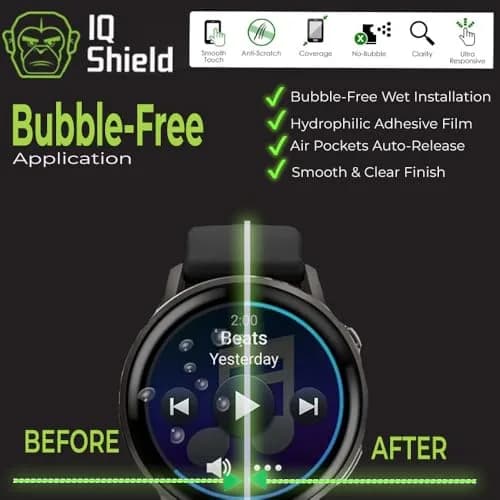 IQShield 12 Pack Screen Protector for Garmin Forerunner 970/570/965 & Venu 4 | Ultra Thin, Anti-Scratch, Bubble-Free thumbnail 3