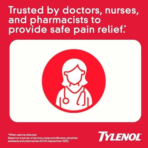 Tylenol Extra Strength & PM Value Pack 200 Count | Acetaminophen 500 mg Pain Reliever & Nighttime Sleep Aid thumbnail 3