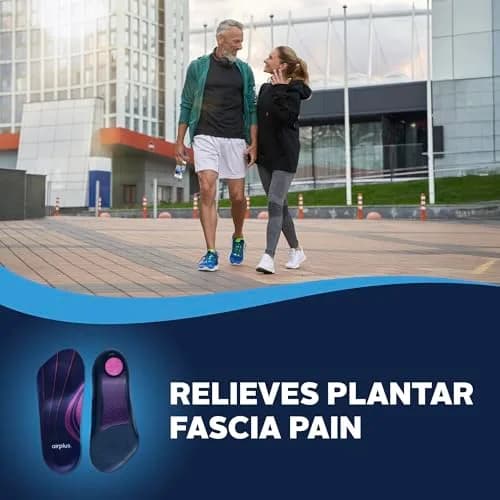Airplus Plantar Fasciitis Orthotic 3/4 Length Shoe Insoles Men's 7-12 (Pack of 12) | APMA Certified Arch Support thumbnail 3