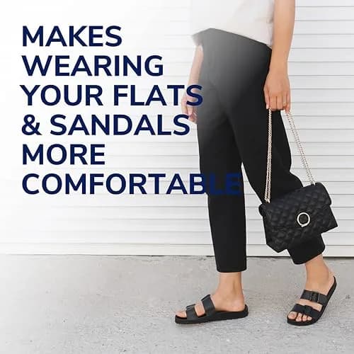 Dr. Scholl's Love Your Flats & Sandals 3/4 Length Insoles for Women, Size 6-10 (12 Pairs) | All-Day Comfort Shoe Inserts with Arch Support thumbnail 7