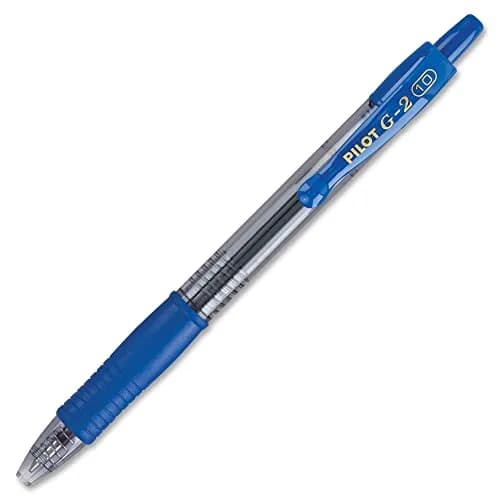 PILOT G2 Premium Gel Roller Pens, Blue Ink Bold Point 1.0mm (12-Pack) | Longest Writing Gel Ink Pen thumbnail 8